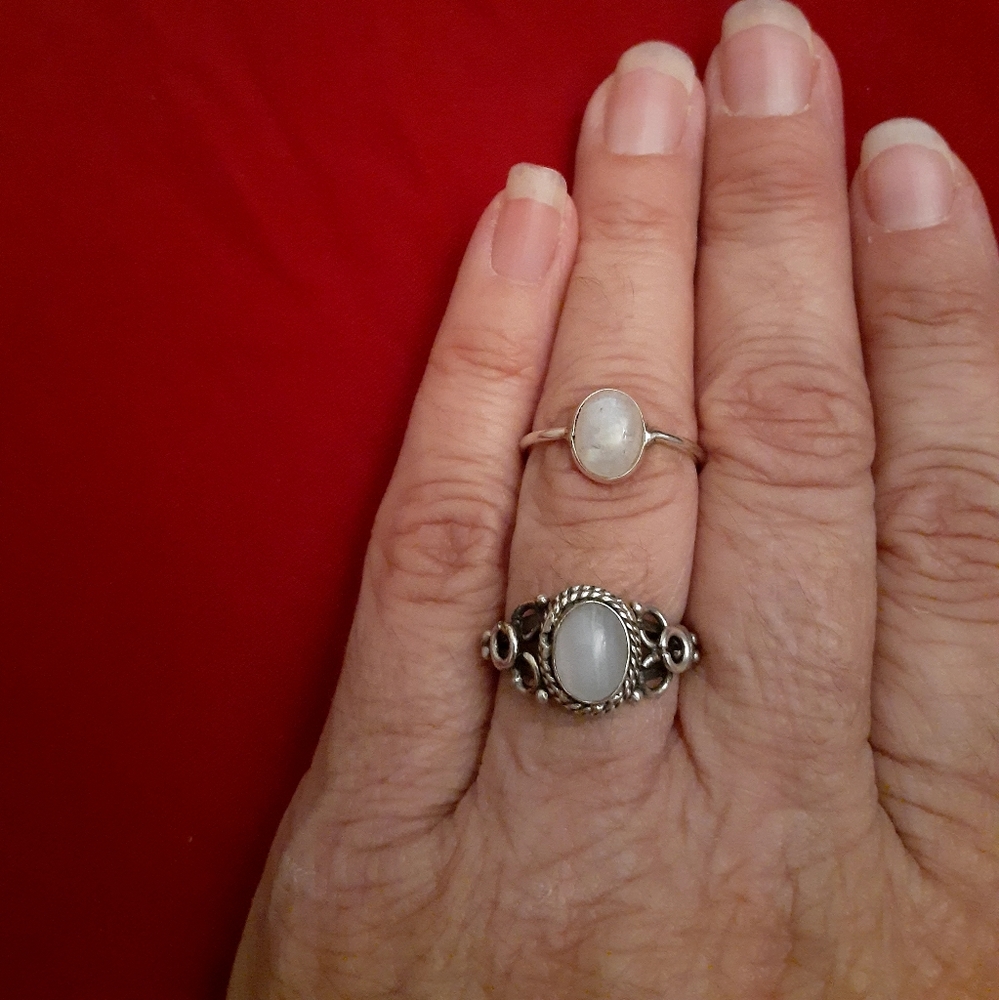 Crystal rings